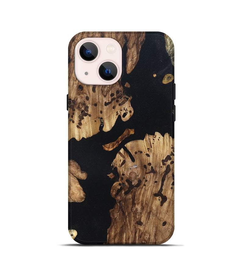 iPhone 13 mini Wood Live Edge Phone Case - Alaia (Wood Burl, 820825)