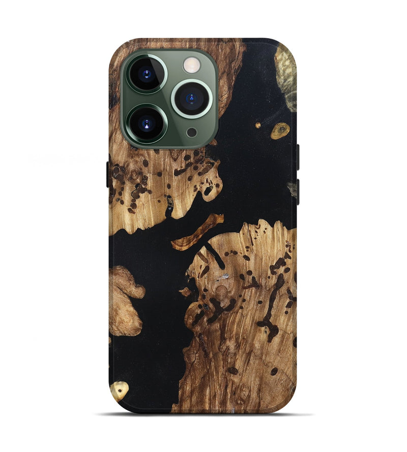 iPhone 13 Pro Wood Live Edge Phone Case - Alaia (Wood Burl, 820825)