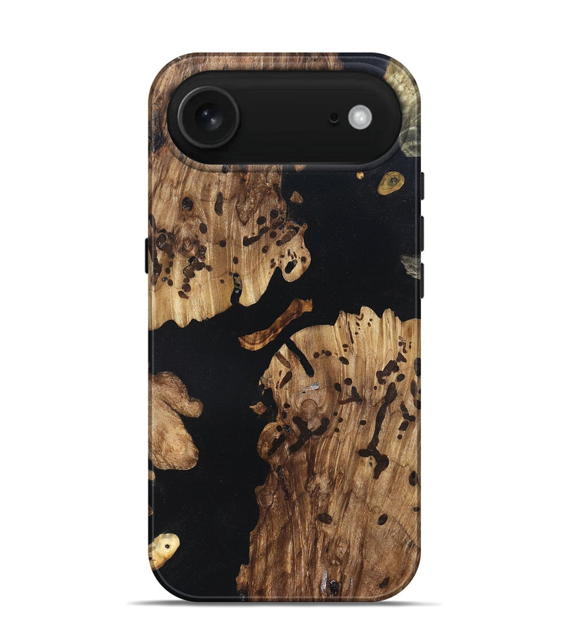 iPhone 17 Air Wood Live Edge Phone Case - Alaia (Wood Burl, 820825)