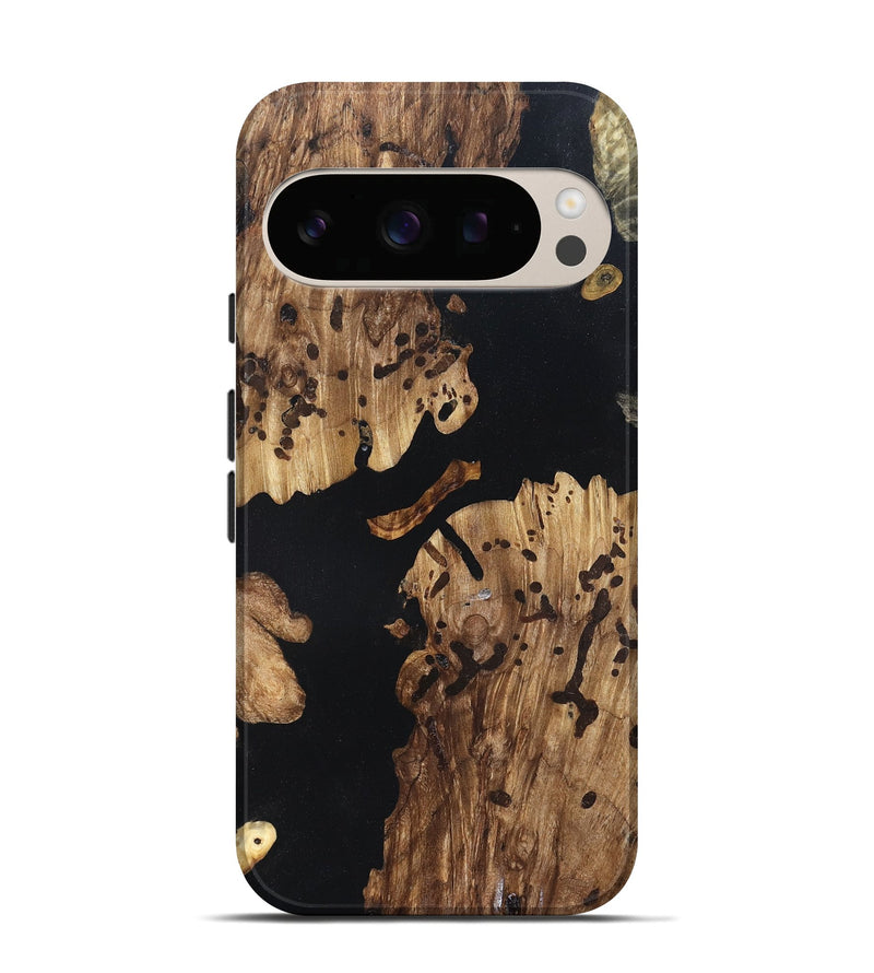 Pixel 10 Wood Live Edge Phone Case - Alaia (Wood Burl, 820825)