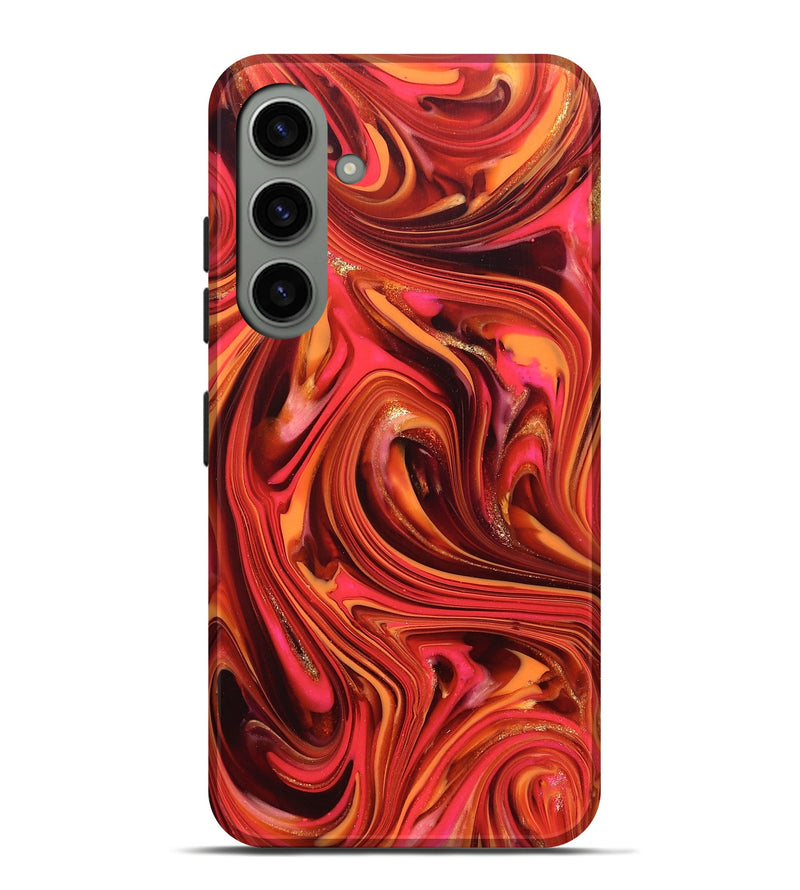 Galaxy S24 Plus ResinArt Live Edge Phone Case - Briana (Red, 820826)