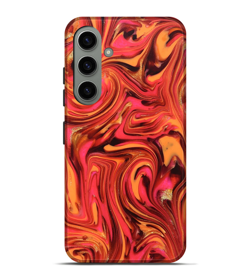 Galaxy S24 Plus ResinArt Live Edge Phone Case - Sydney (Red, 820829)