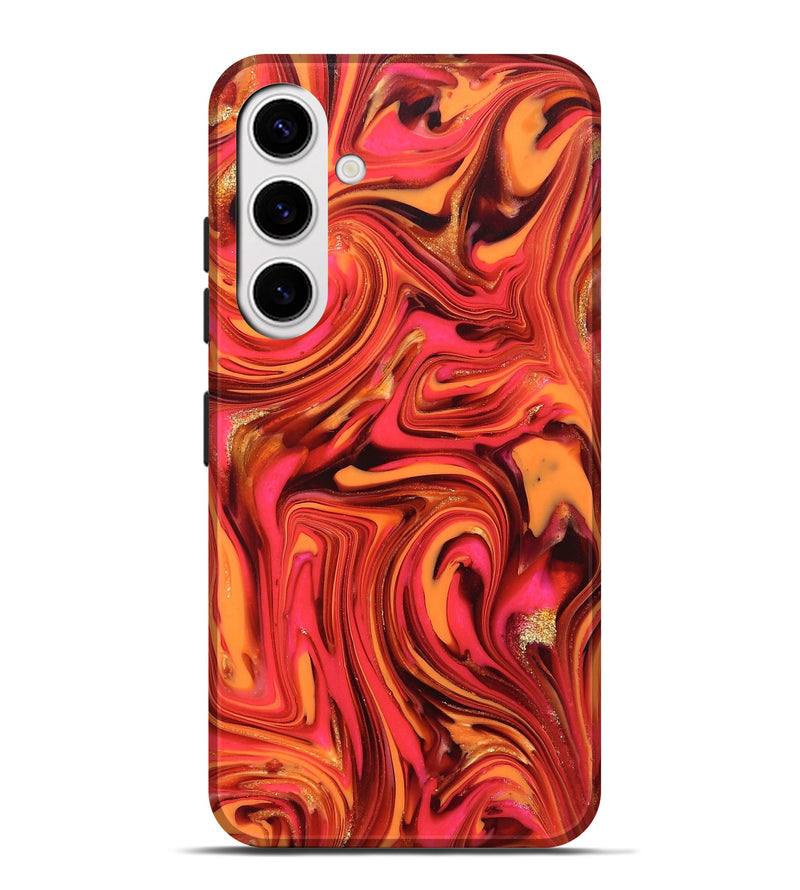 Galaxy S25 Plus ResinArt Live Edge Phone Case - Sydney (Red, 820829)