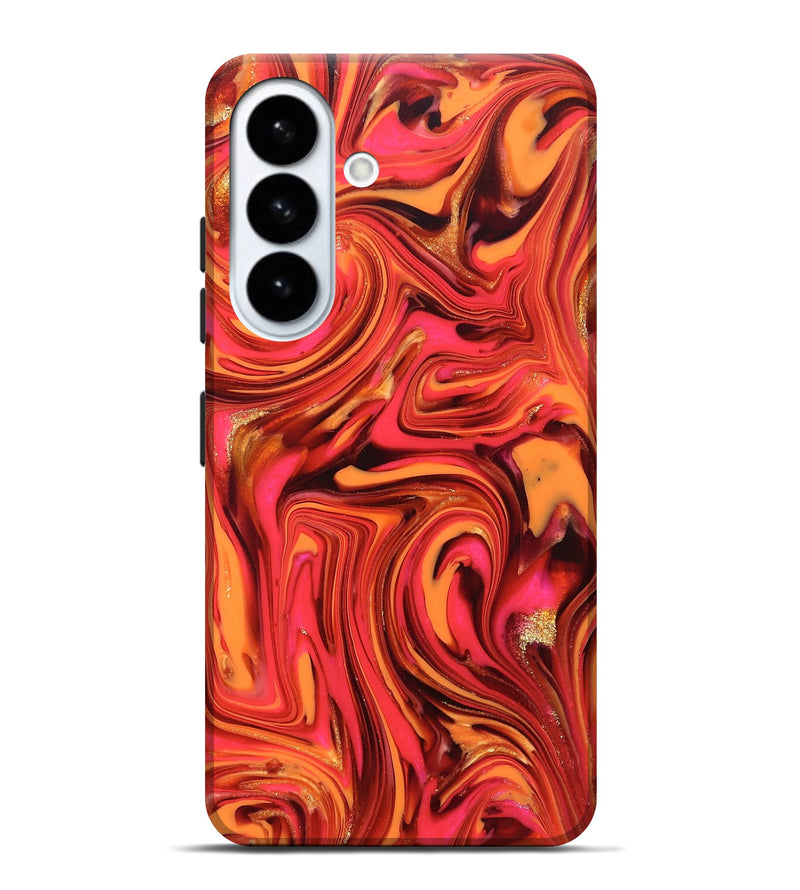 Galaxy S26 Plus ResinArt Live Edge Phone Case - Sydney (Red, 820829)