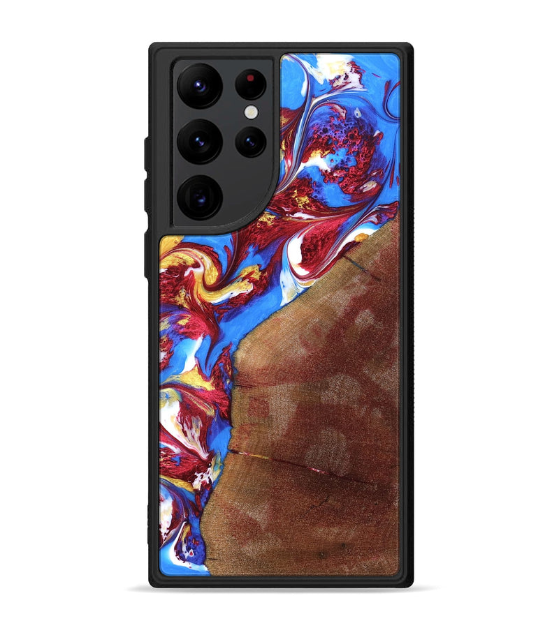 Galaxy S22 Ultra Wood Phone Case - Brodie (Merica, 820830)