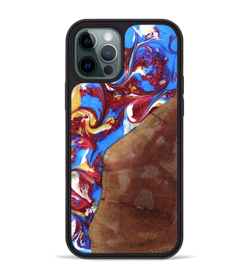 iPhone 12 Pro Max Wood Phone Case - Brodie (Merica, 820830)