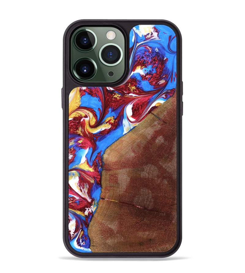 iPhone 13 Pro Max Wood Phone Case - Brodie (Merica, 820830)