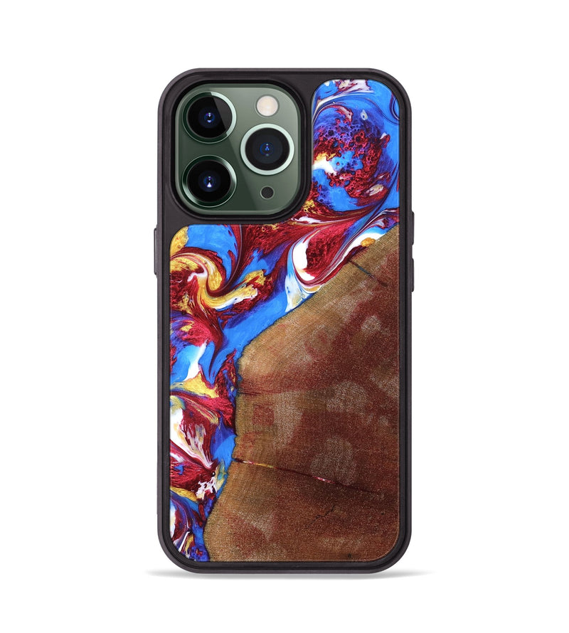 iPhone 13 Pro Wood Phone Case - Brodie (Merica, 820830)