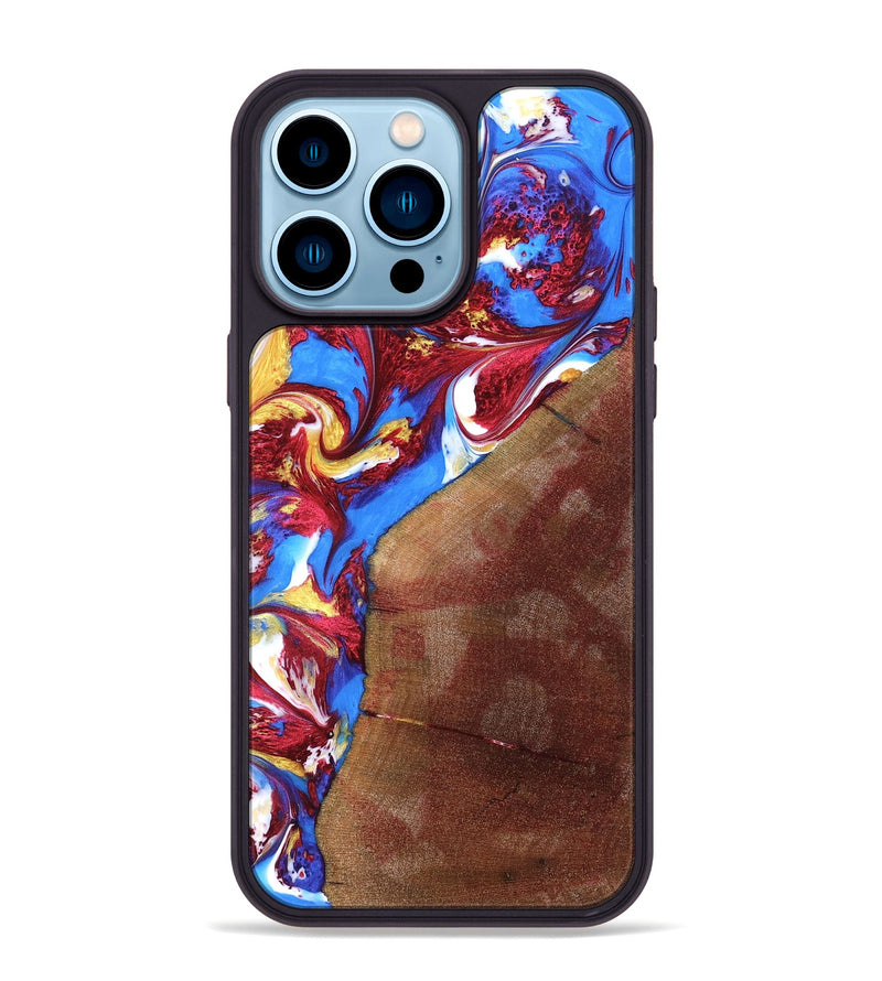 iPhone 14 Pro Max Wood Phone Case - Brodie (Merica, 820830)