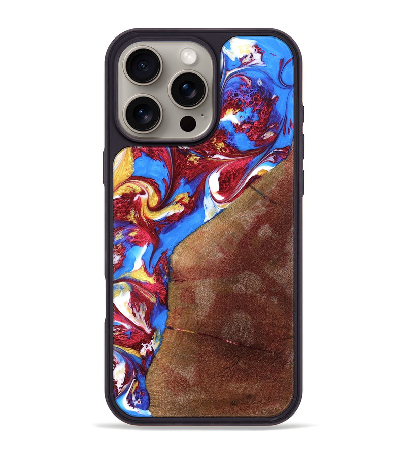 iPhone 16 Pro Max Wood Phone Case - Brodie (Merica, 820830)