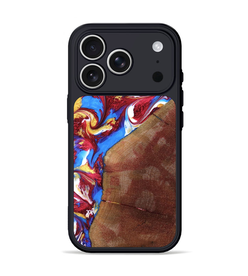 iPhone 17 Pro Wood Phone Case - Brodie (Merica, 820830)