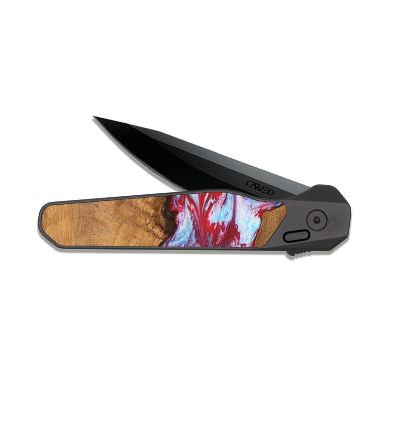 EDC Dark Slate Wood Pocket Knife - Maisie (Merica, 820833)
