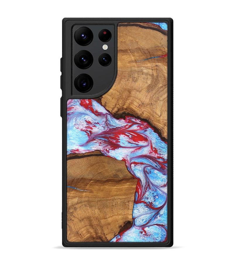 Galaxy S22 Ultra Wood Phone Case - Maisie (Merica, 820833)