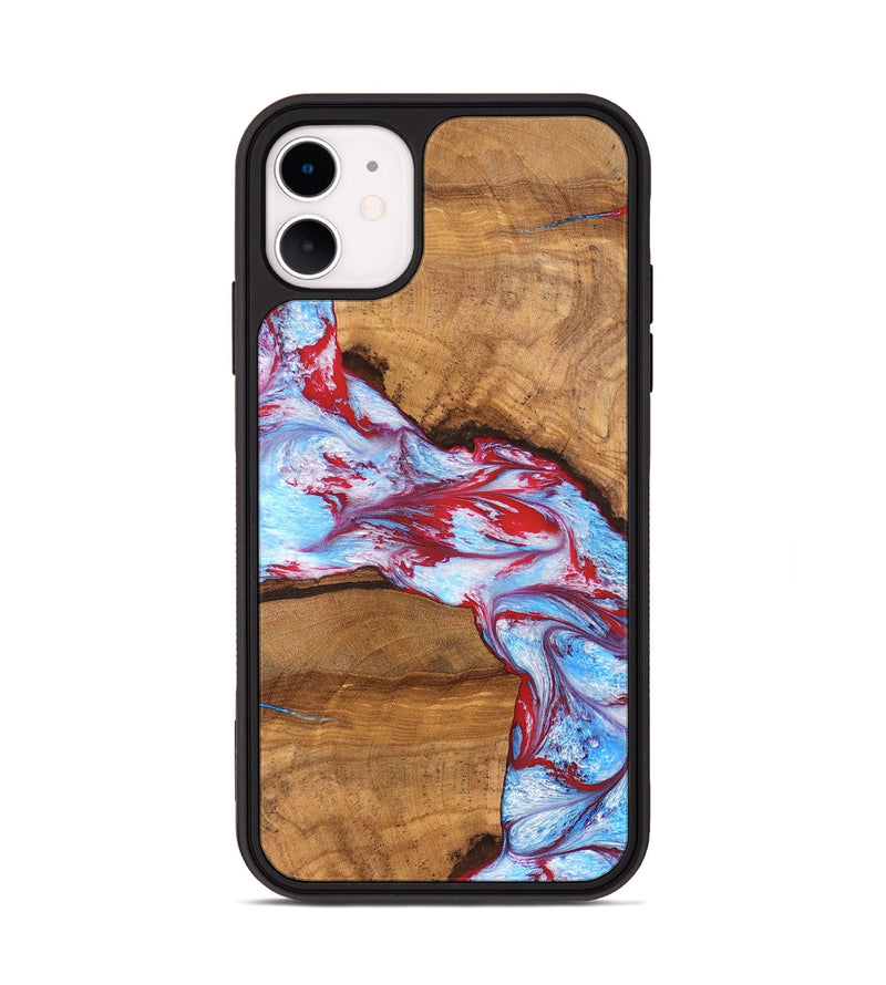 iPhone 11 Wood Phone Case - Maisie (Merica, 820833)