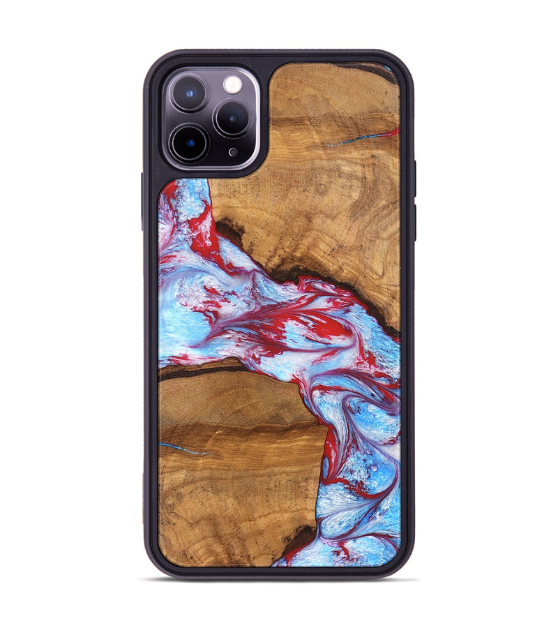 iPhone 11 Pro Max Wood Phone Case - Maisie (Merica, 820833)