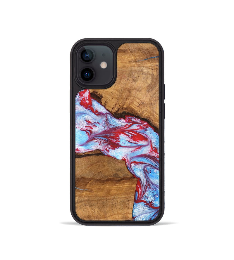 iPhone 12 mini Wood Phone Case - Maisie (Merica, 820833)
