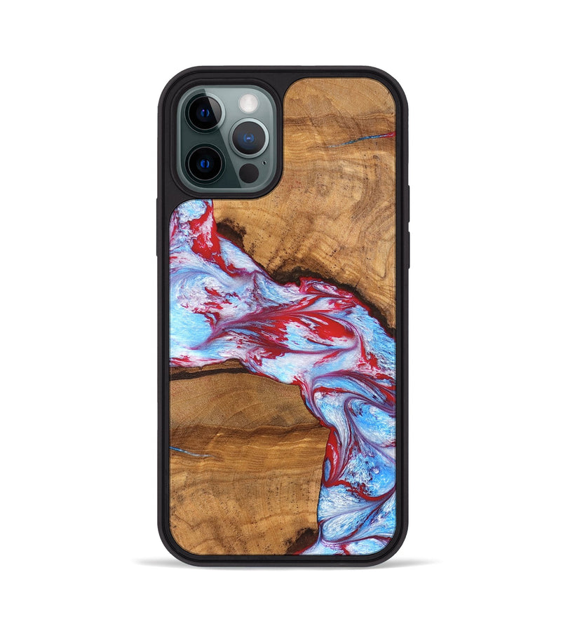iPhone 12 Pro Wood Phone Case - Maisie (Merica, 820833)