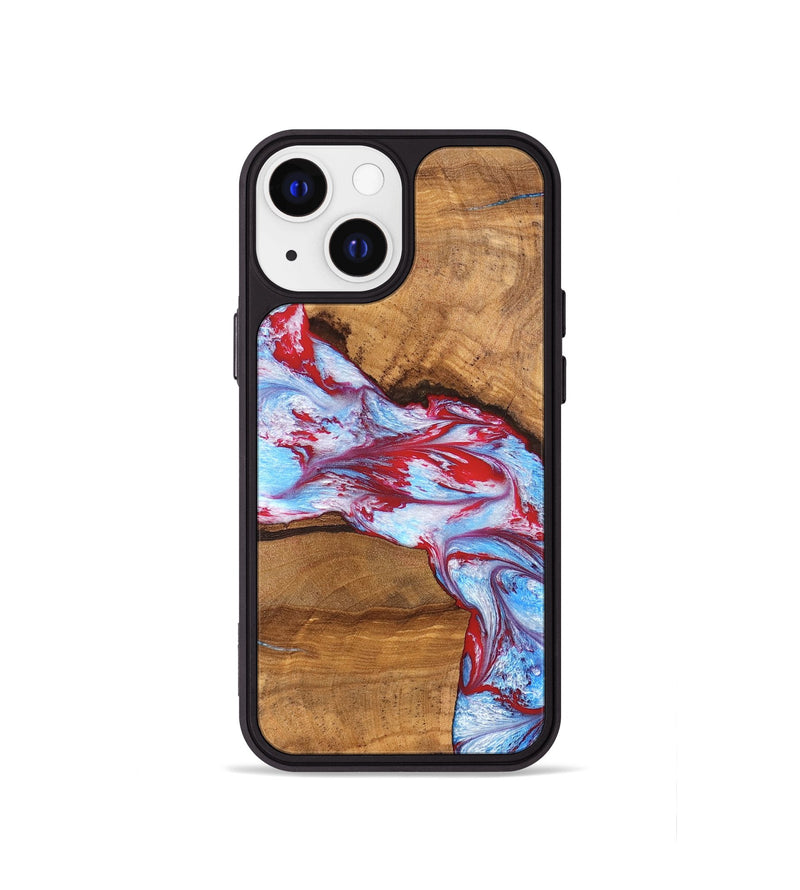 iPhone 13 mini Wood Phone Case - Maisie (Merica, 820833)