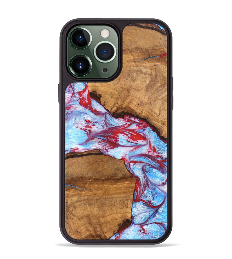iPhone 13 Pro Max Wood Phone Case - Maisie (Merica, 820833)