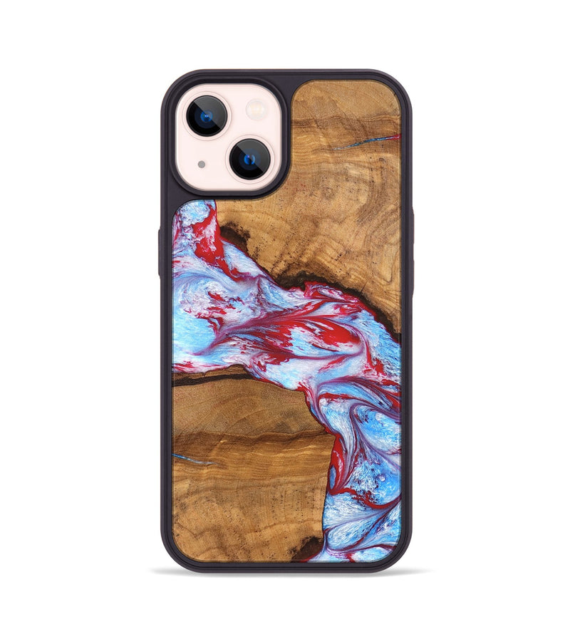 iPhone 14 Wood Phone Case - Maisie (Merica, 820833)