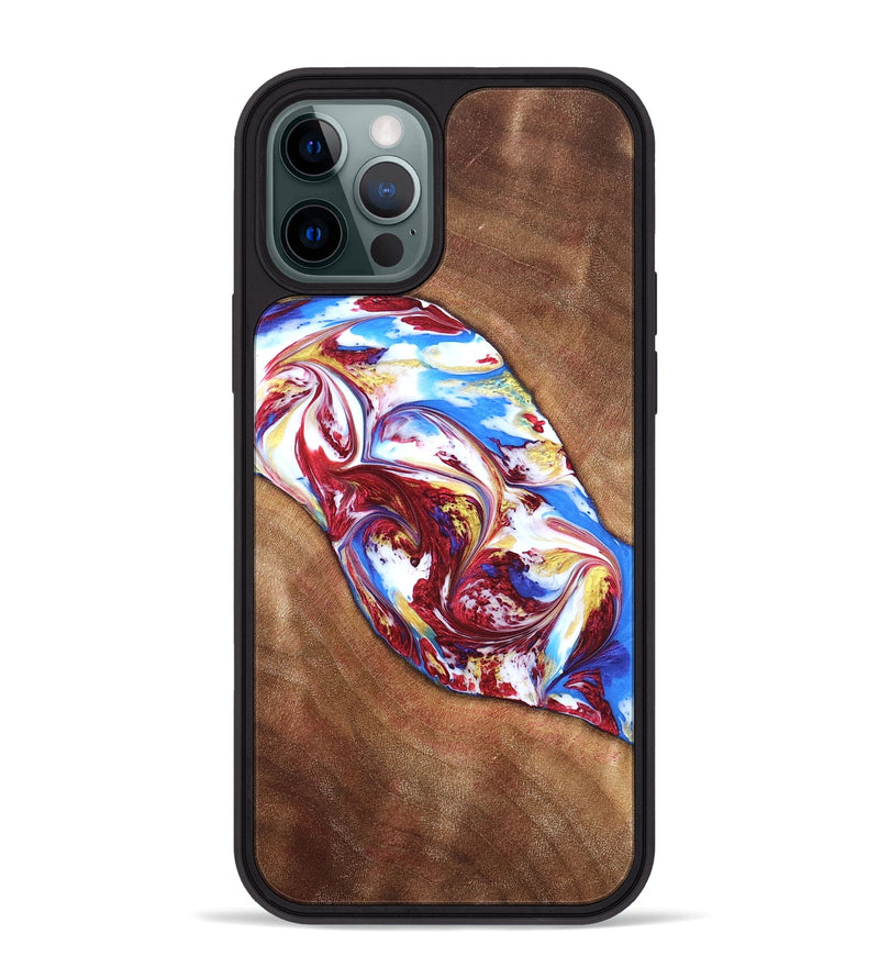 iPhone 12 Pro Max Wood Phone Case - Belle (Merica, 820834)