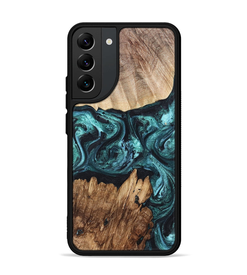 Galaxy S22 Plus Wood Phone Case - Melina (Green, 820845)