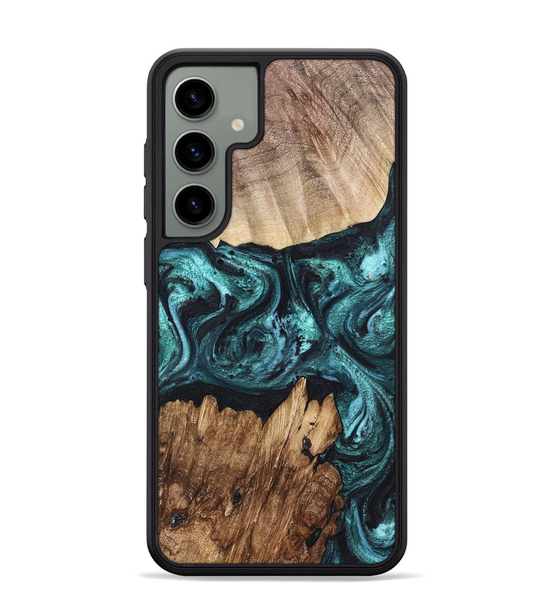 Galaxy S24 Plus Wood Phone Case - Melina (Green, 820845)