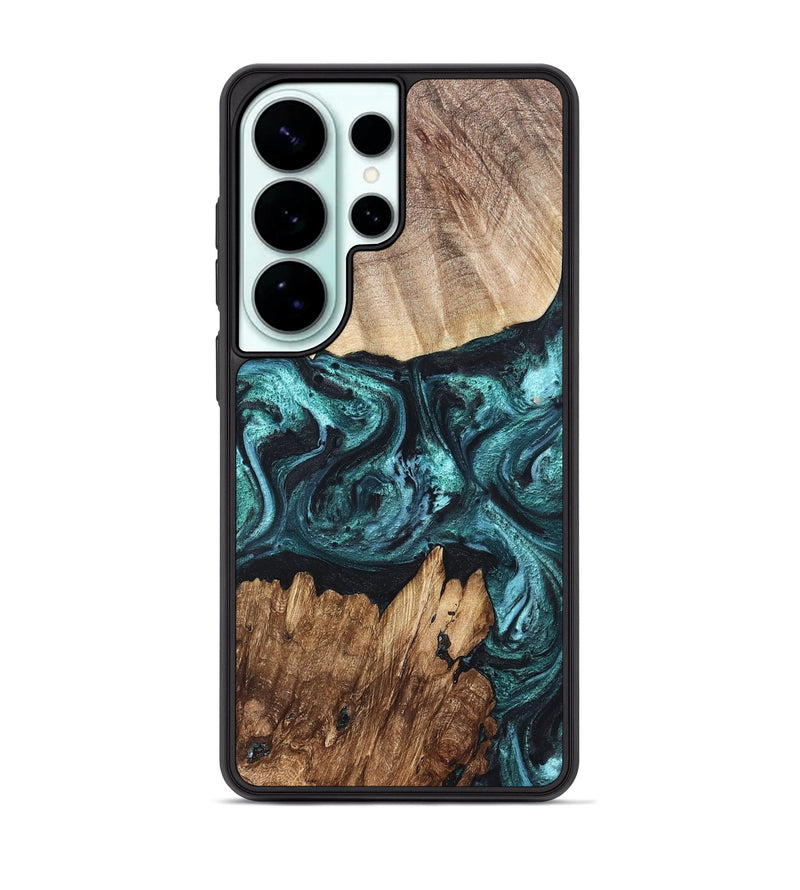 Galaxy S26 Ultra Wood Phone Case - Melina (Green, 820845)