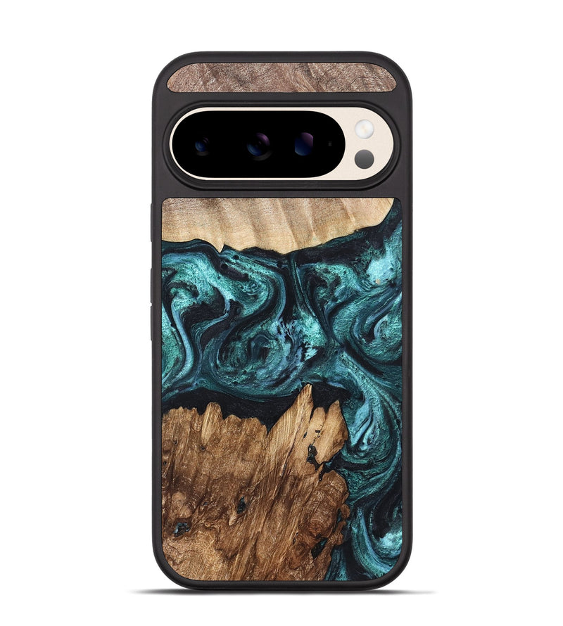 Pixel 10 Wood Phone Case - Melina (Green, 820845)