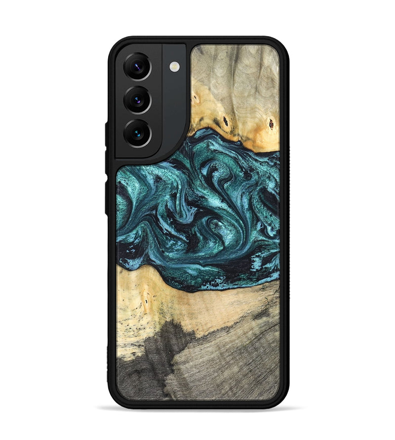 Galaxy S22 Plus Wood Phone Case - Telly (Green, 820846)