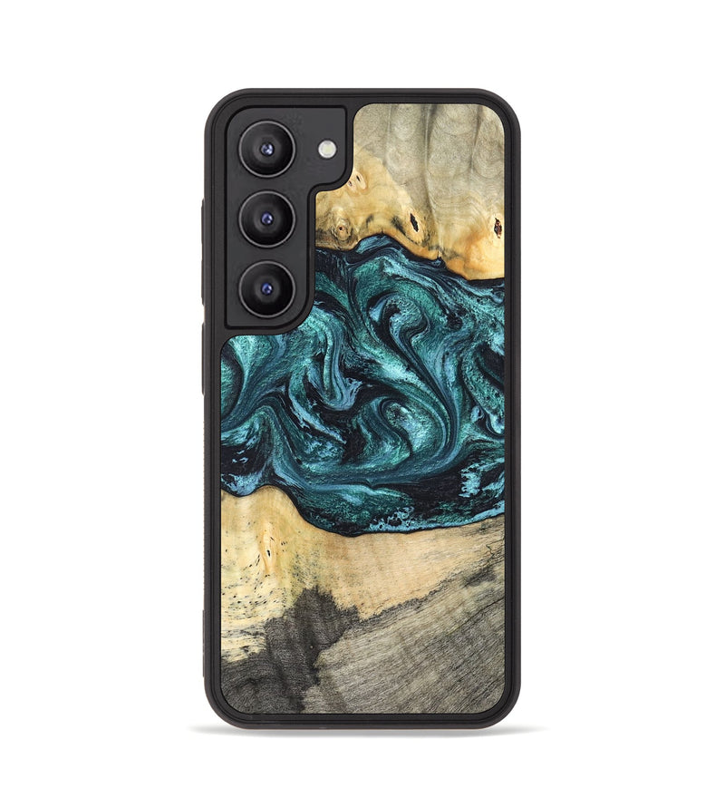 Galaxy S23 Wood Phone Case - Telly (Green, 820846)