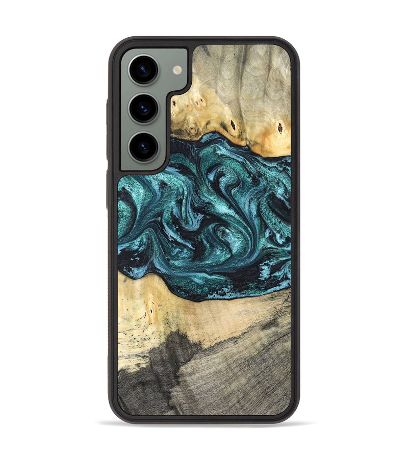 Galaxy S23 Plus Wood Phone Case - Telly (Green, 820846)