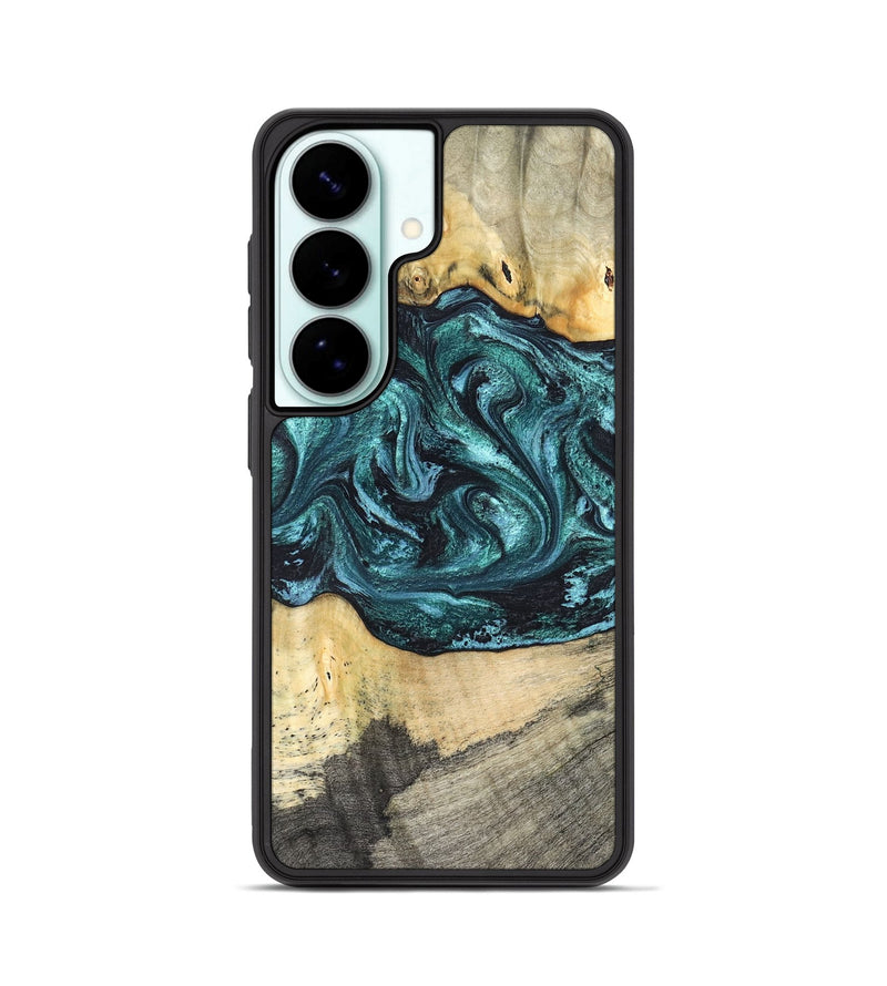 Galaxy S26 Wood Phone Case - Telly (Green, 820846)