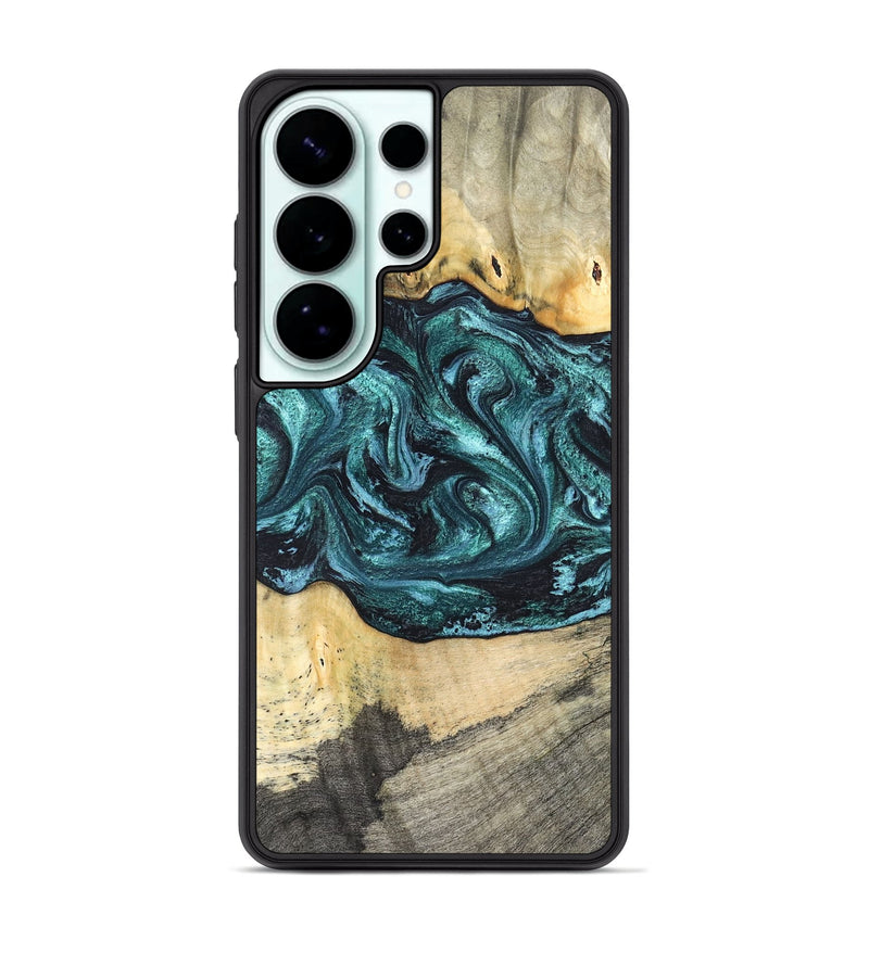 Galaxy S26 Ultra Wood Phone Case - Telly (Green, 820846)