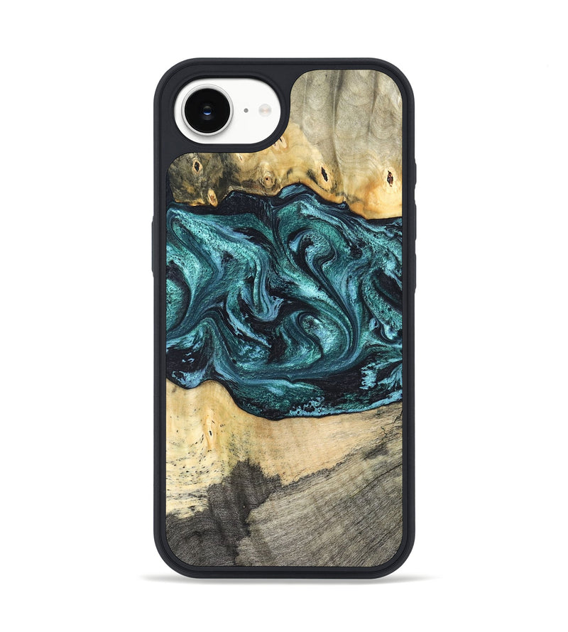 iPhone 17e Wood Phone Case - Telly (Green, 820846)