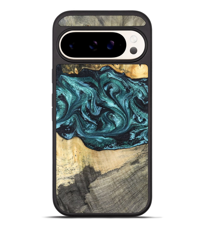 Pixel 10 Pro XL Wood Phone Case - Telly (Green, 820846)