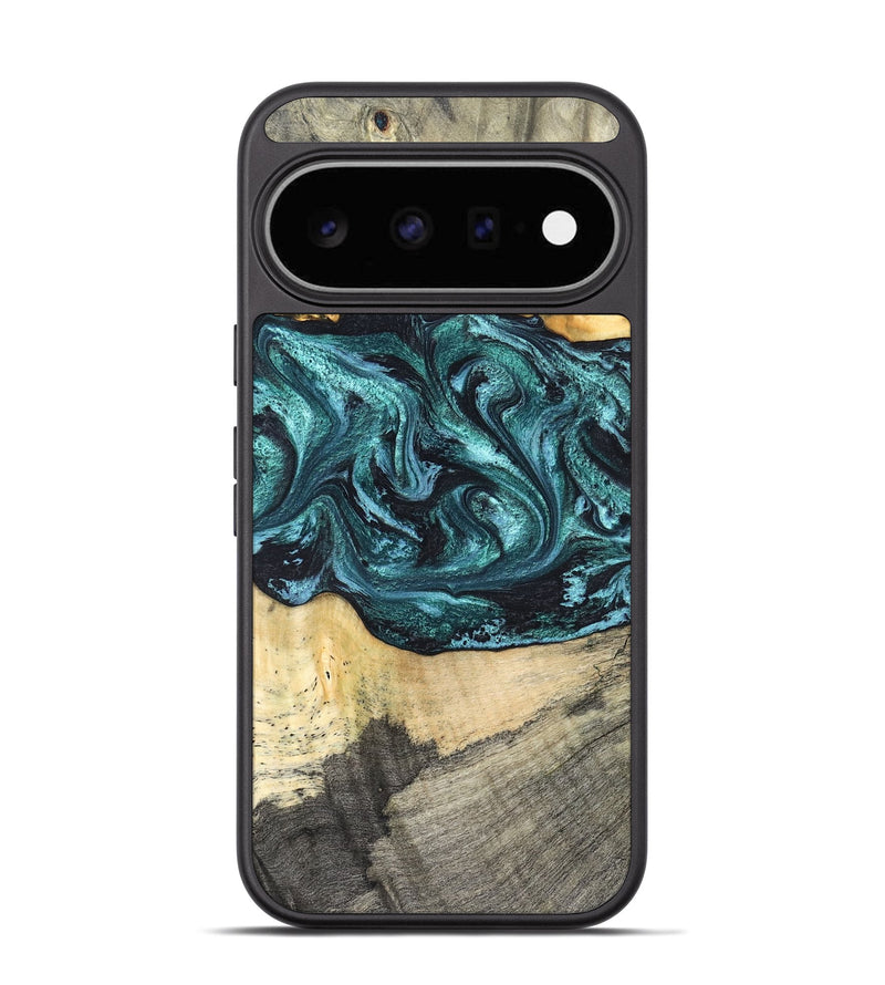 Pixel 11 Wood Phone Case - Telly (Green, 820846)