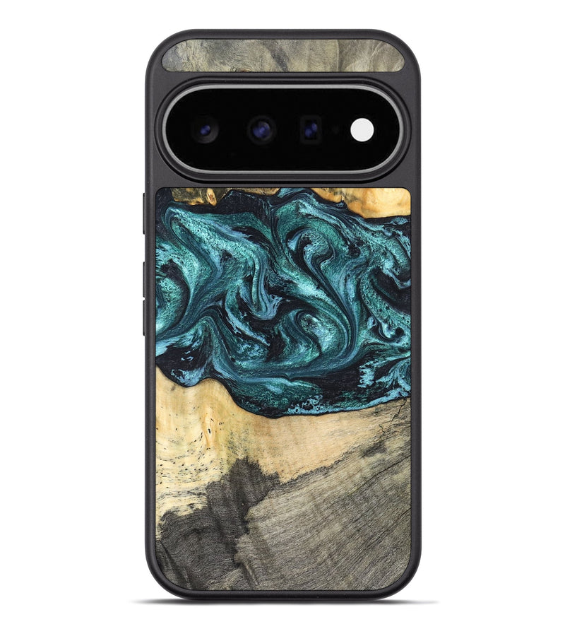 Pixel 11 Pro XL Wood Phone Case - Telly (Green, 820846)