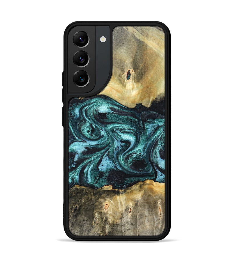Galaxy S22 Plus Wood Phone Case - Carmen (Green, 820848)
