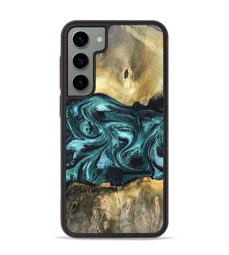 Galaxy S23 Plus Wood Phone Case - Carmen (Green, 820848)