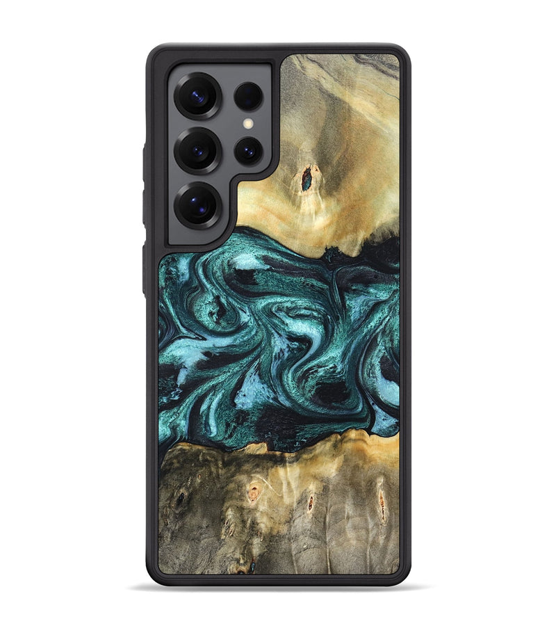 Galaxy S25 Ultra Wood Phone Case - Carmen (Green, 820848)