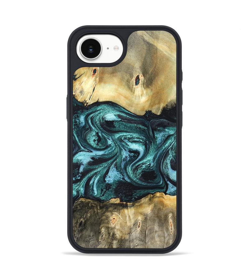iPhone 17e Wood Phone Case - Carmen (Green, 820848)