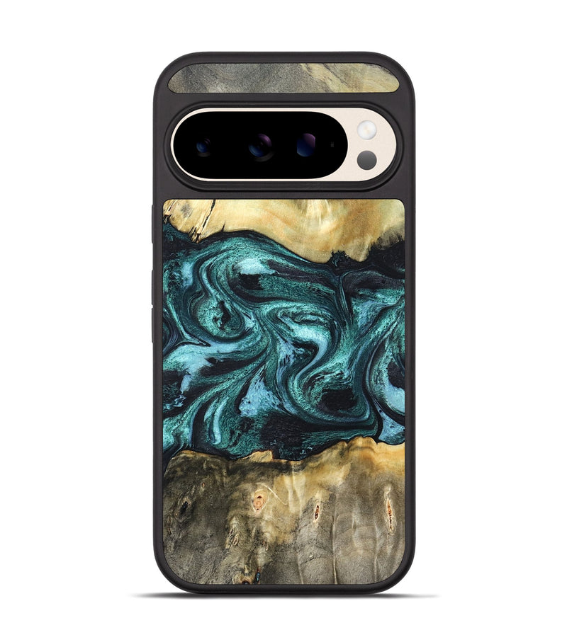Pixel 10 Wood Phone Case - Carmen (Green, 820848)
