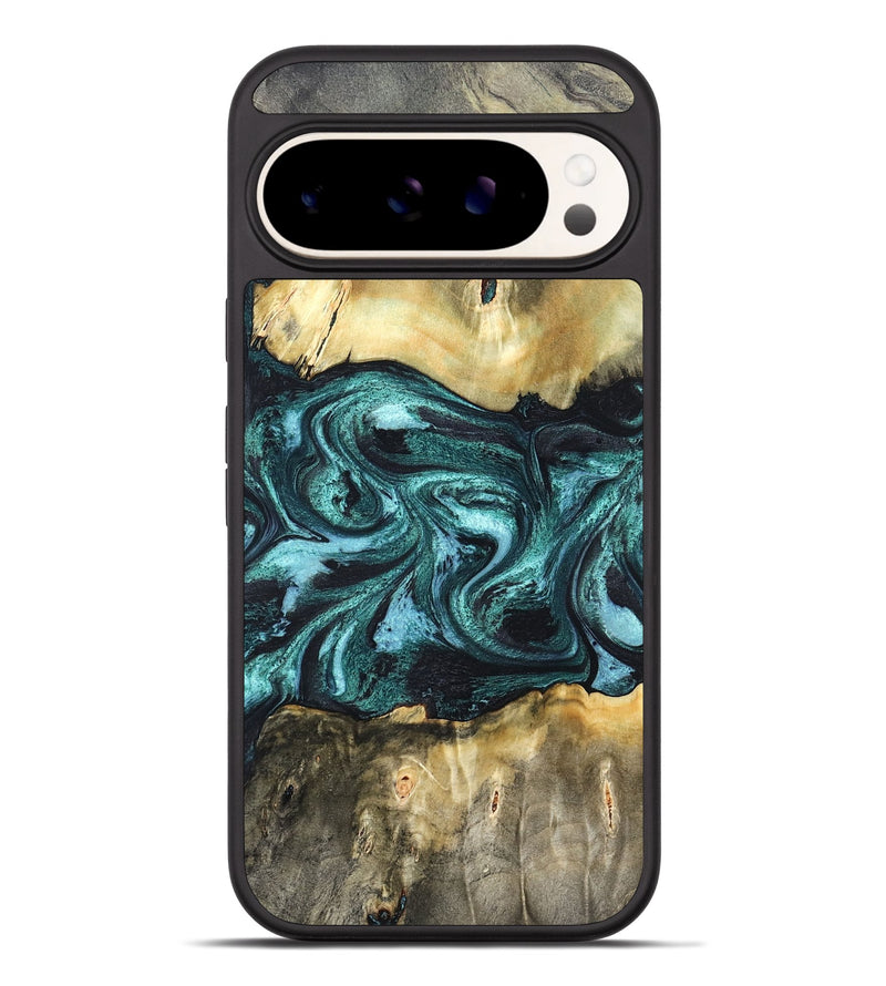 Pixel 9 Pro XL Wood Phone Case - Carmen (Green, 820848)