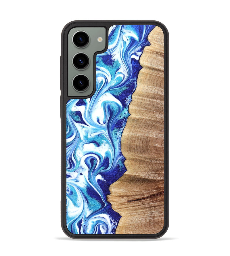 Galaxy S23 Plus Wood Phone Case - Rogers (Blue, 820851)