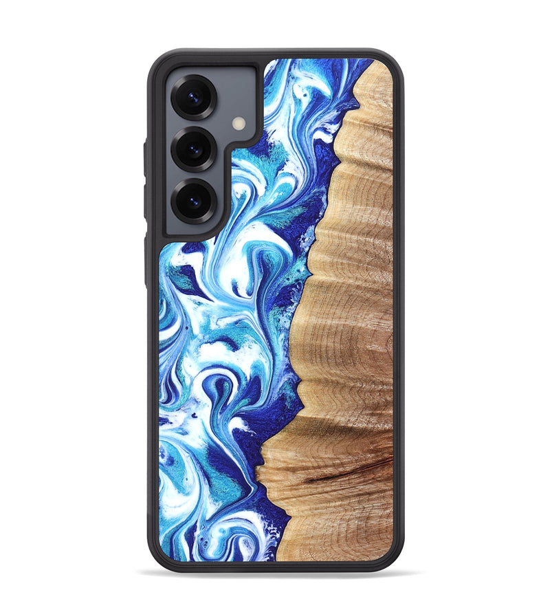 Galaxy S25 Plus Wood Phone Case - Rogers (Blue, 820851)