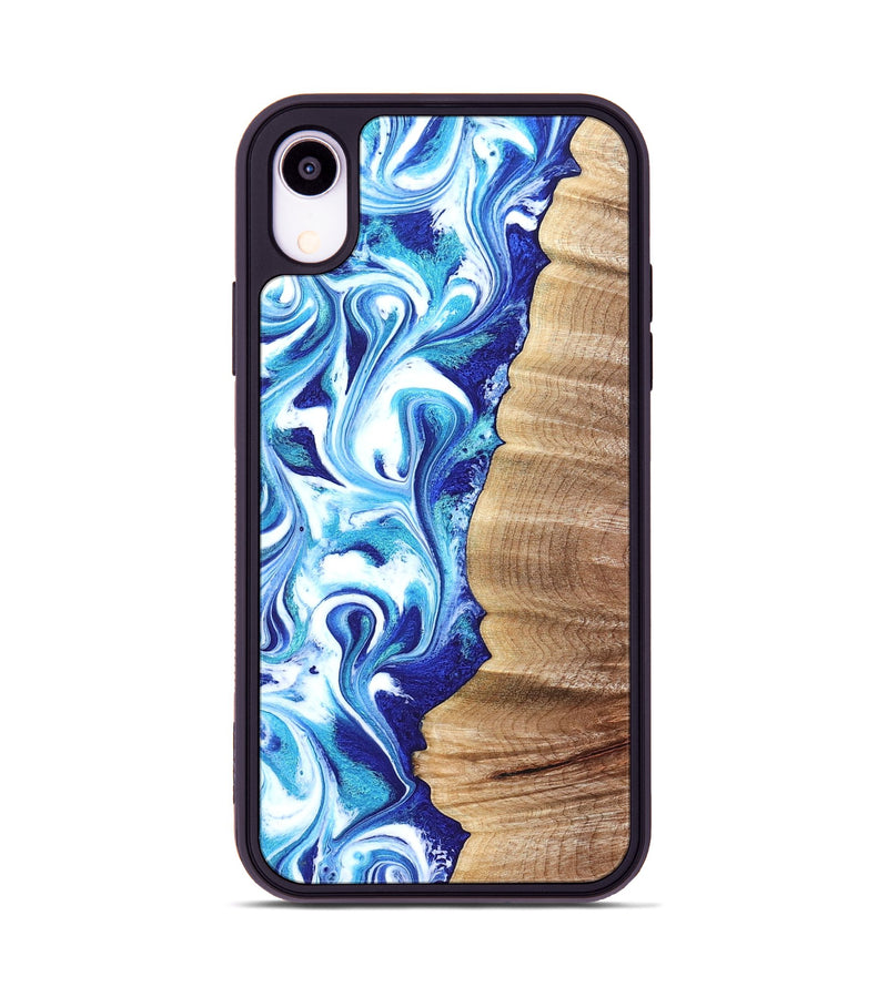 iPhone Xr Wood Phone Case - Rogers (Blue, 820851)