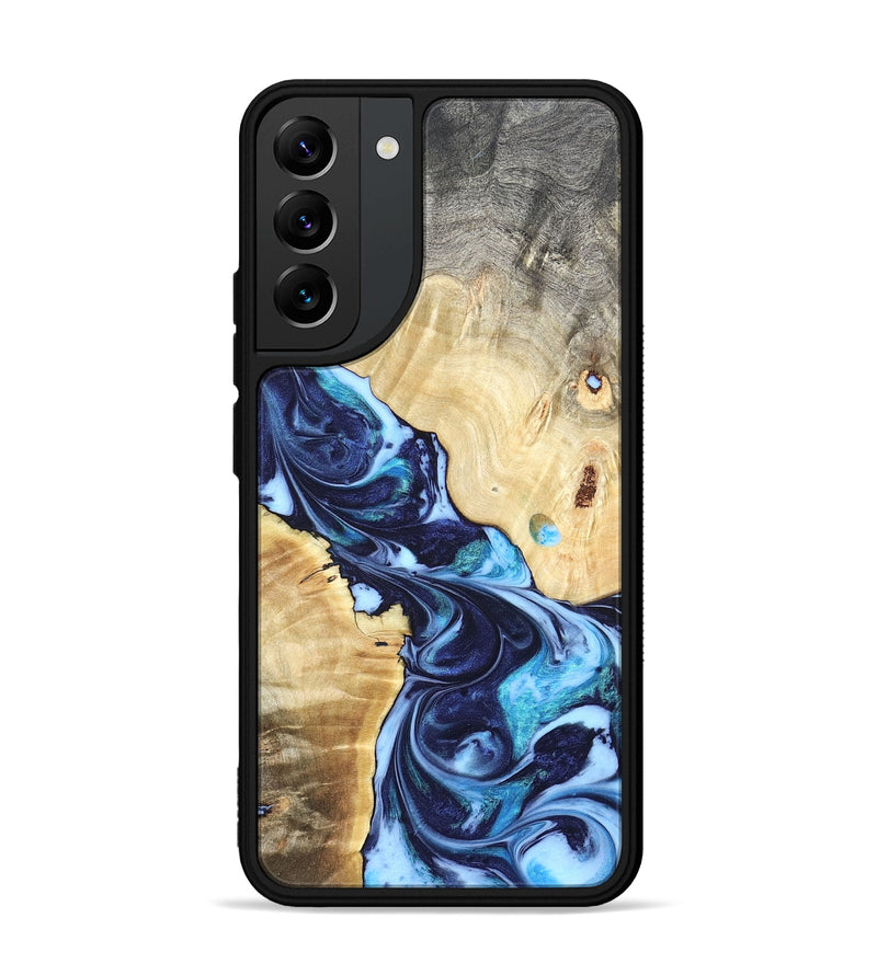 Galaxy S22 Plus Wood Phone Case - Kristen (Blue, 820852)