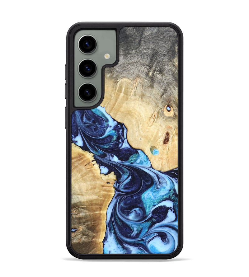 Galaxy S24 Plus Wood Phone Case - Kristen (Blue, 820852)