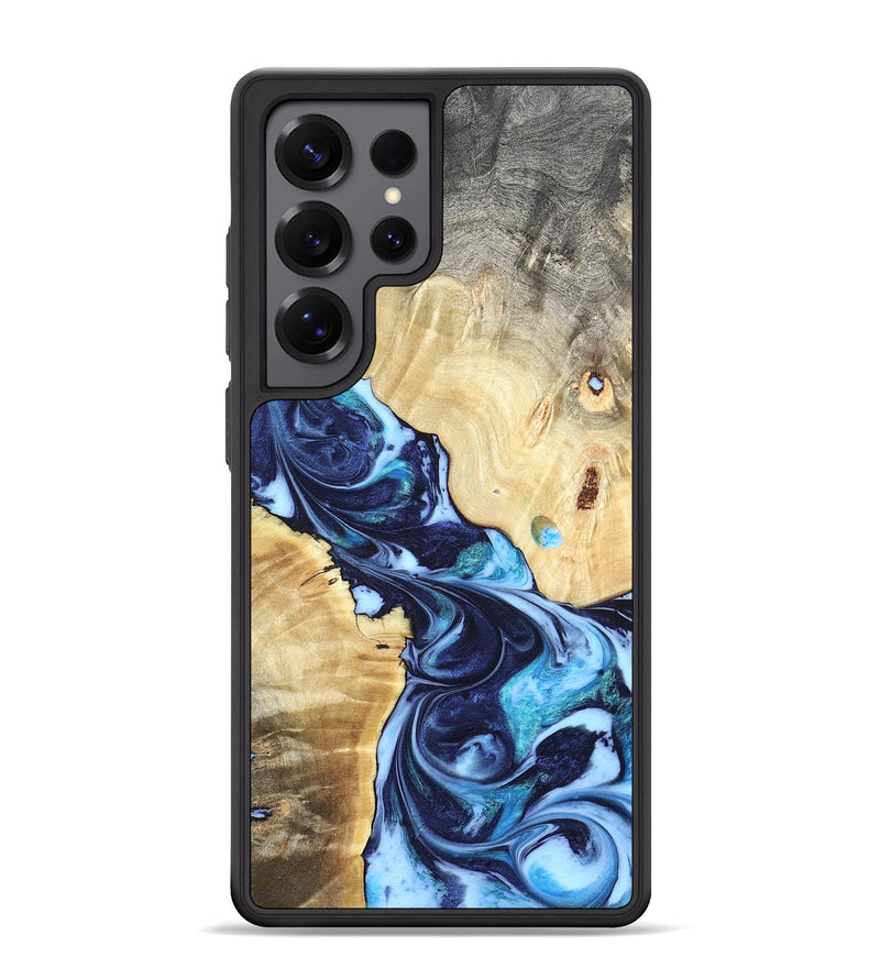 Galaxy S25 Ultra Wood Phone Case - Kristen (Blue, 820852)